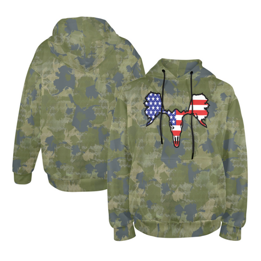 AK Camo - Digital - Moose Alaskull Patriotic