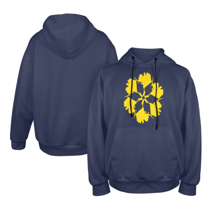 Radial Alaska - Gold on Navy